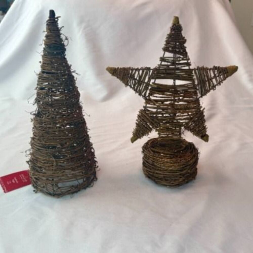 New Ashland Rustic Star tree topper and tree table topper